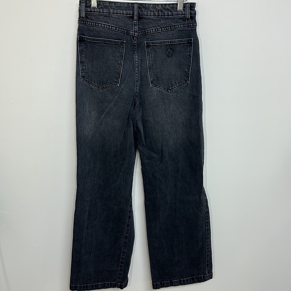 Abrand Jeans A '94 High and Wide Black Jeans Size 29 - Picture 4 of 7